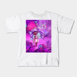 Cute African American Fairy Kids T-Shirt